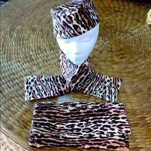 Vintage Purse, Hat, Scarf